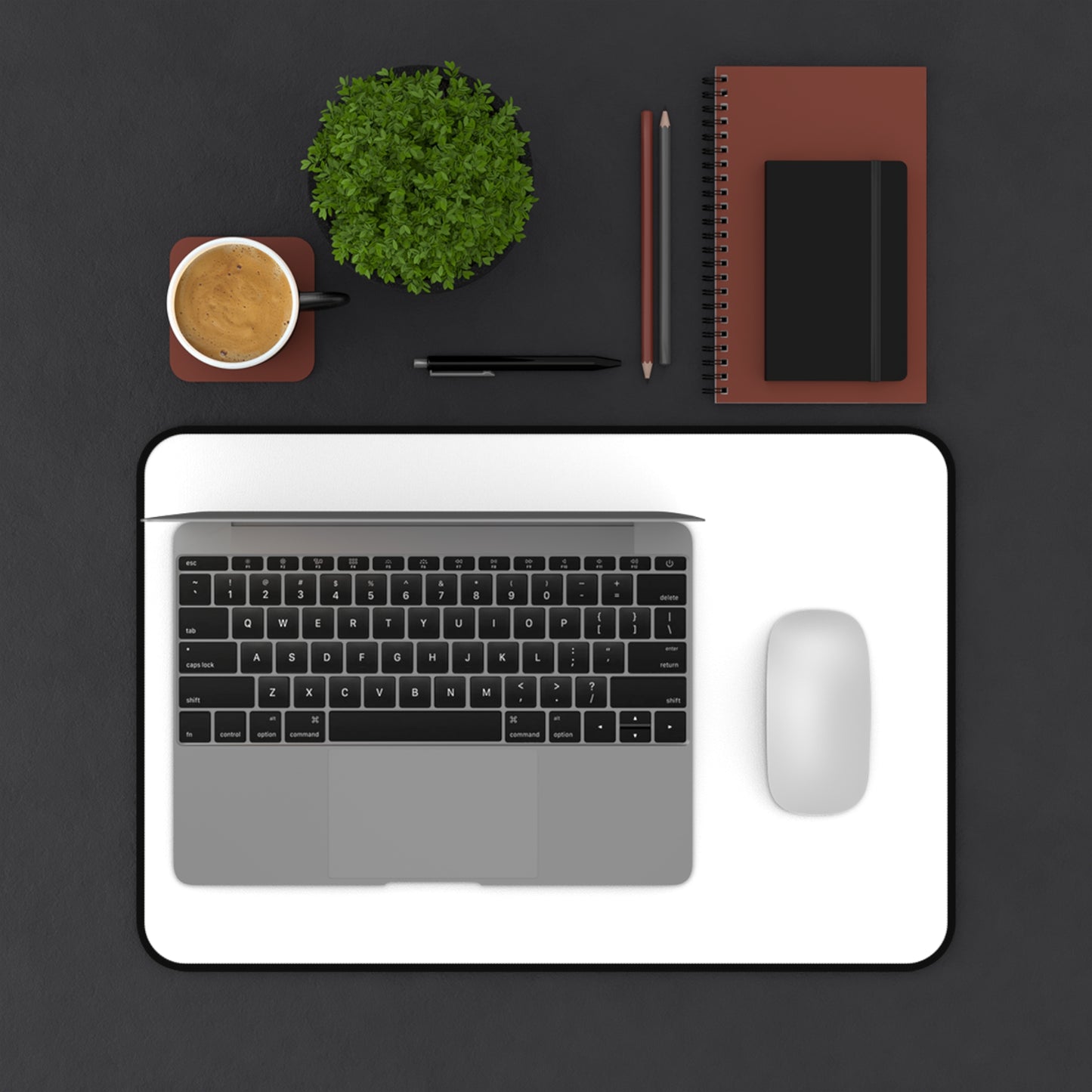 CustoGlides™ Mouse Pad (White) - Customizable Gaming Mouse Mat
