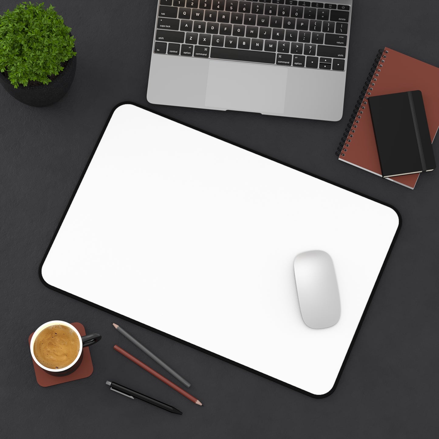 CustoGlides™ Mouse Pad (White) - Customizable Gaming Mouse Mat